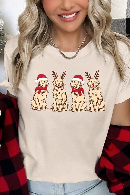 Christmas Dogs Graphic Tee