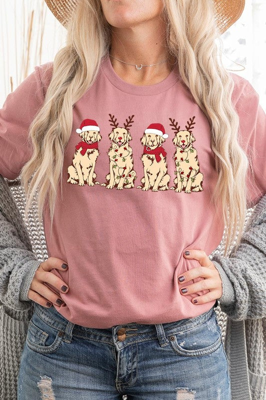 Christmas Dogs Graphic Tee