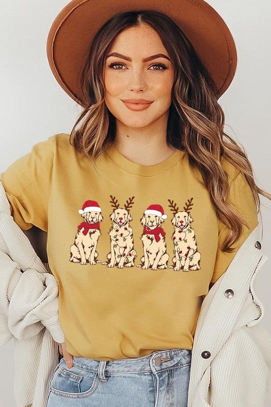 Christmas Dogs Graphic Tee