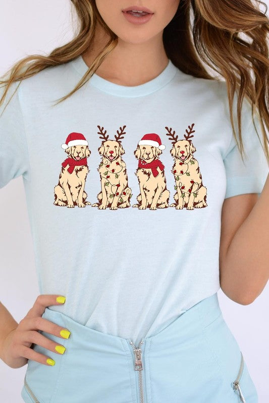 Christmas Dogs Graphic Tee