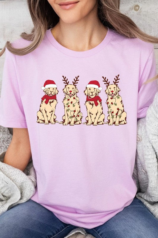 Christmas Dogs Graphic Tee