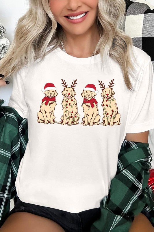 Christmas Dogs Graphic Tee