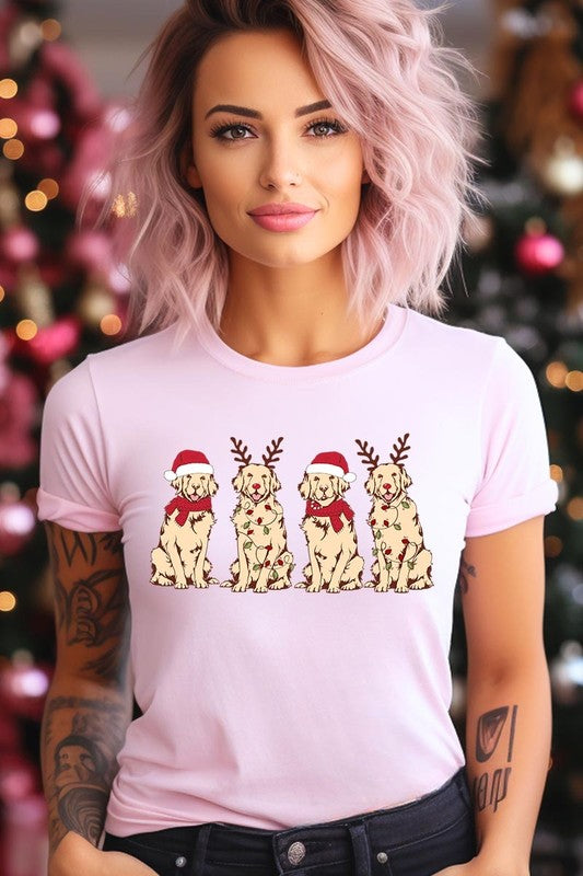 Christmas Dogs Graphic Tee